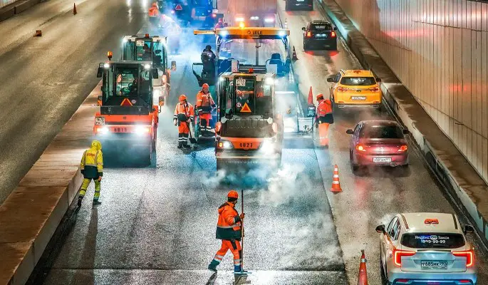 На Садовом кольце заменили 60% асфальта