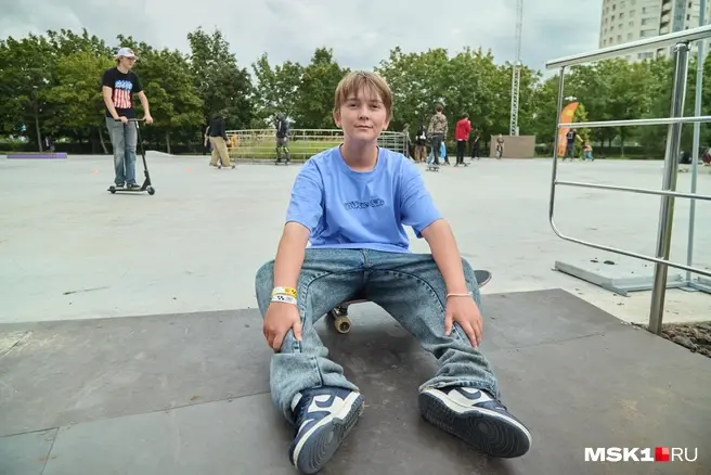 Даниэль занимается скейтбордингом почти полжизни | Источник: Дмитрий Толстошеев / MSK1.RU