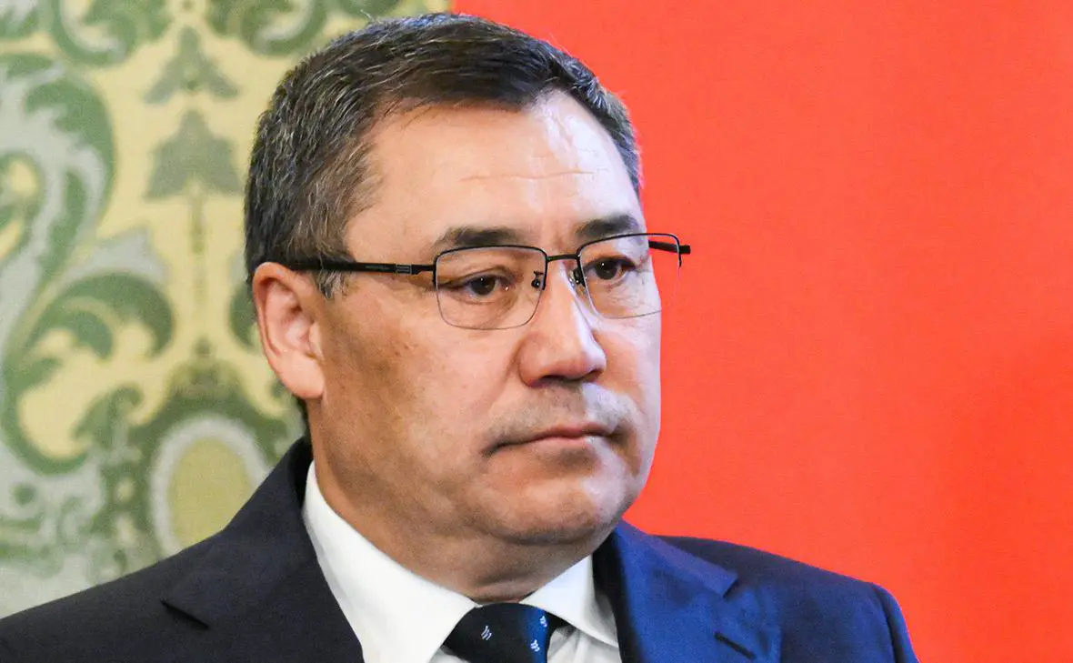 Садыр Жапаров (Григорий Сысоев / ТАСС)