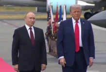 Владимир Путин и Дональд Трамп проводят экстренную встречу на Аляске vladimir putin i donald tramp provodyat ekstrennuyu vstrechu na alyaske-uralnovosti-ru-0