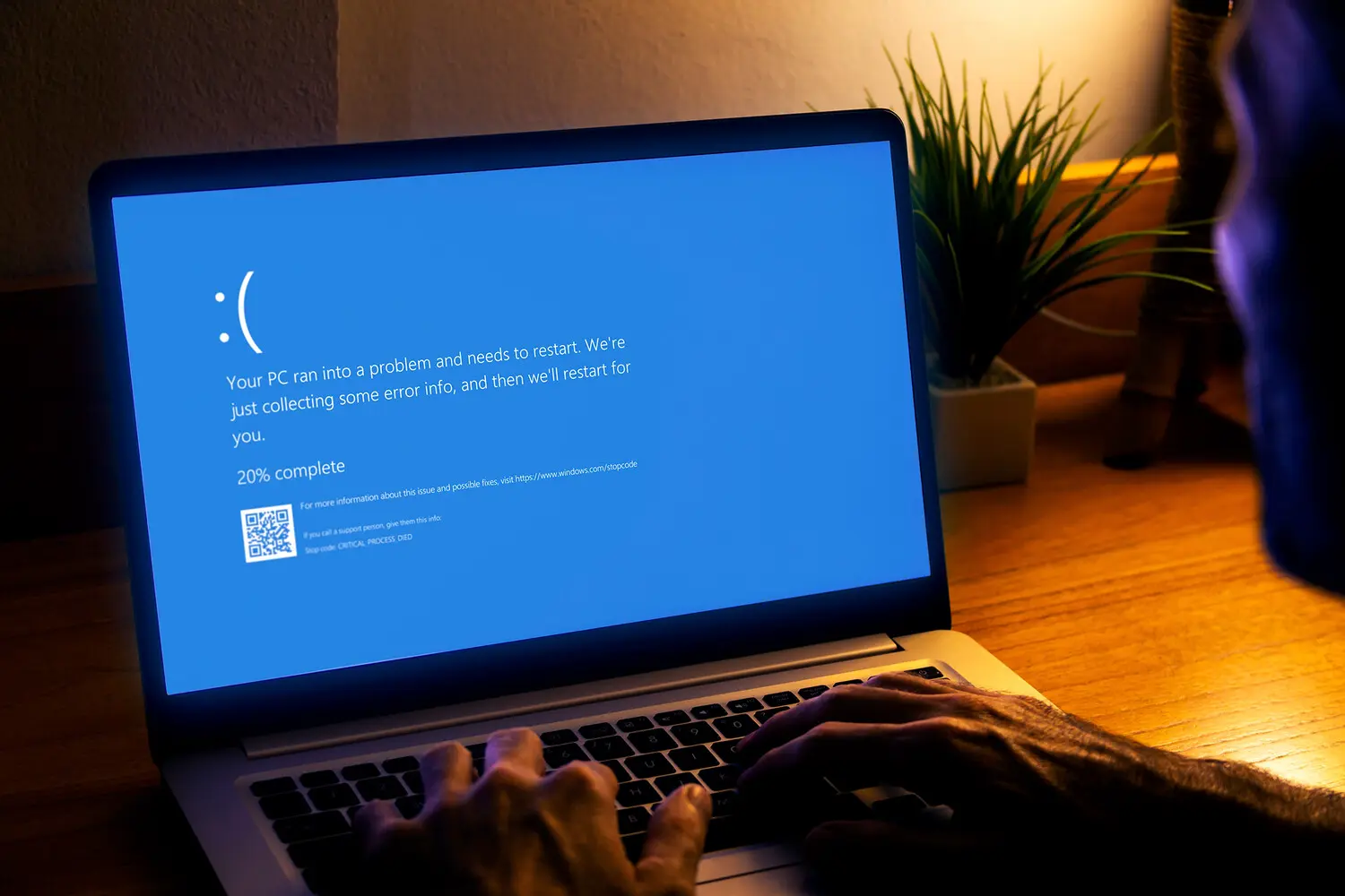 Советы пользователям Apple и ПК при появлении синего экрана Windows-0
