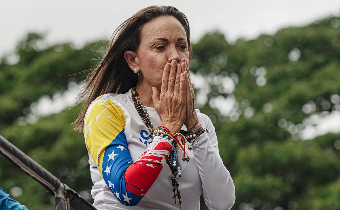 Мария Корина Мачадо (Marcelo Perez del Carpio / Getty Images)