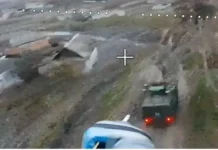 ВС РФ под Купянском уничтожили броневик Senator на видео разрушения vs rf pod kupyanskom unichtozhili bronevik na video razrusheniya-uralnovosti-ru-0