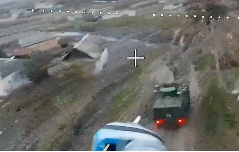 Опубликовано видео уничтожения бойцами ВС РФ «машины апокалипсиса» Senator