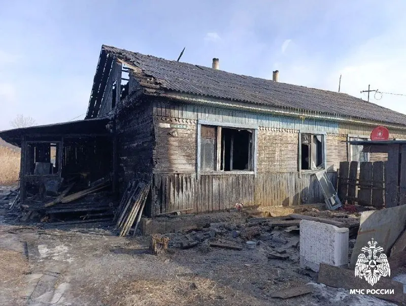 Две пожилые женщины погибли в пожаре в Шкотово ГУ МЧС России по Приморскому краю