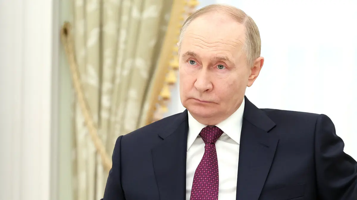 Путин посетил рождественское богослужение в одном из храмов Московской области