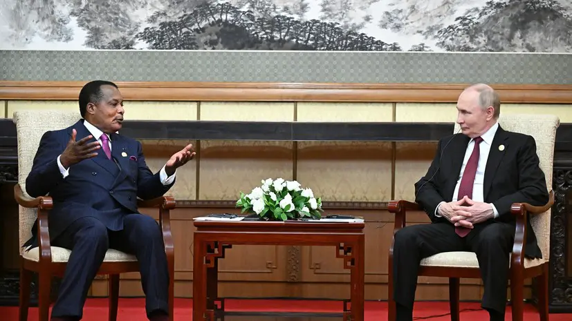 В Москву прибыл президент Республики Конго