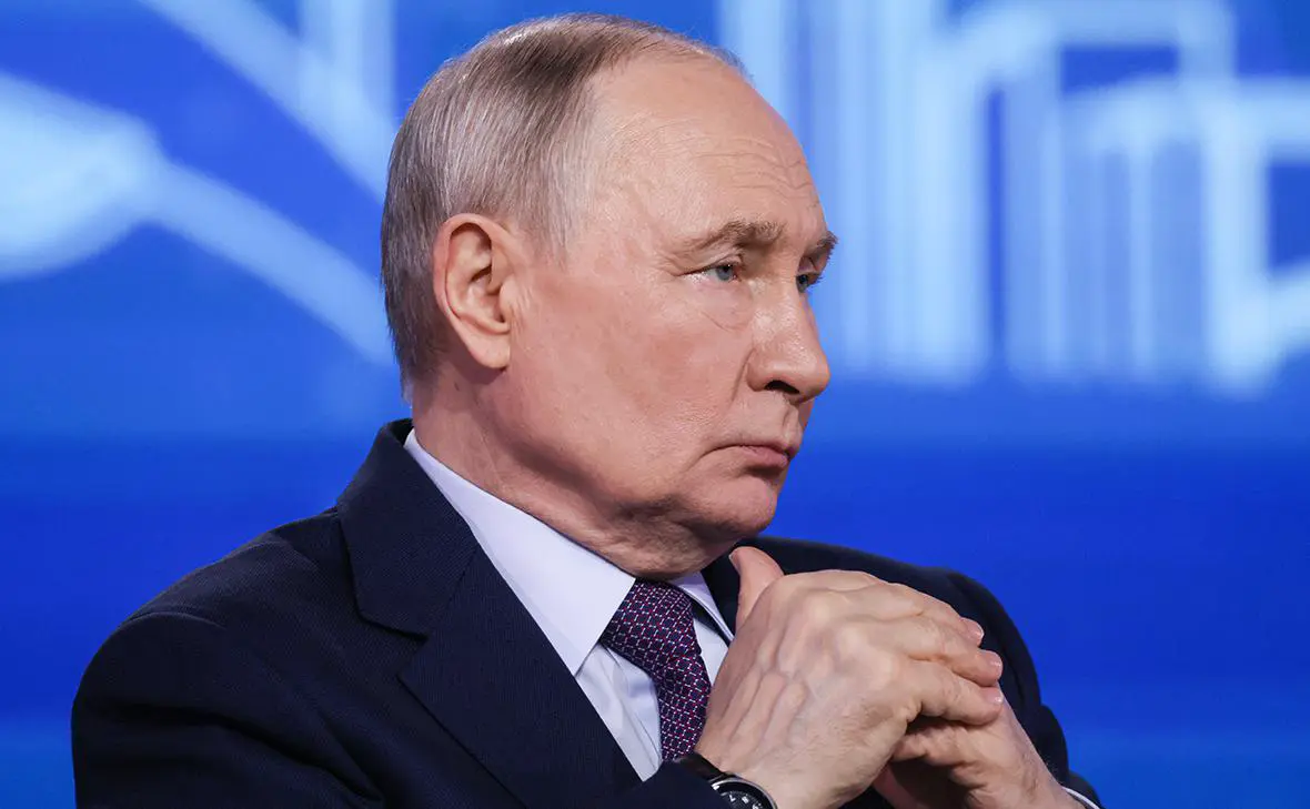 Владимир Путин (Михаил Метцель / ТАСС)