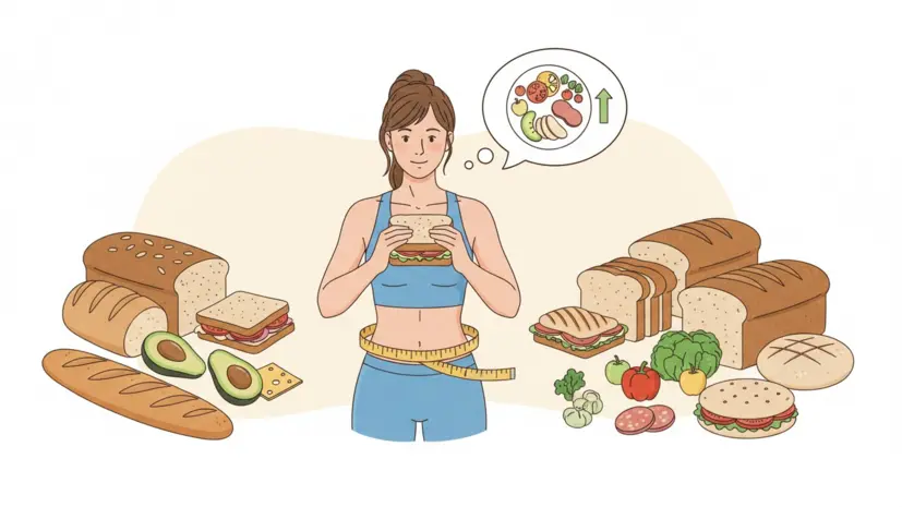 Врач Атаманова: отказ от хлеба не обязателен для похудения