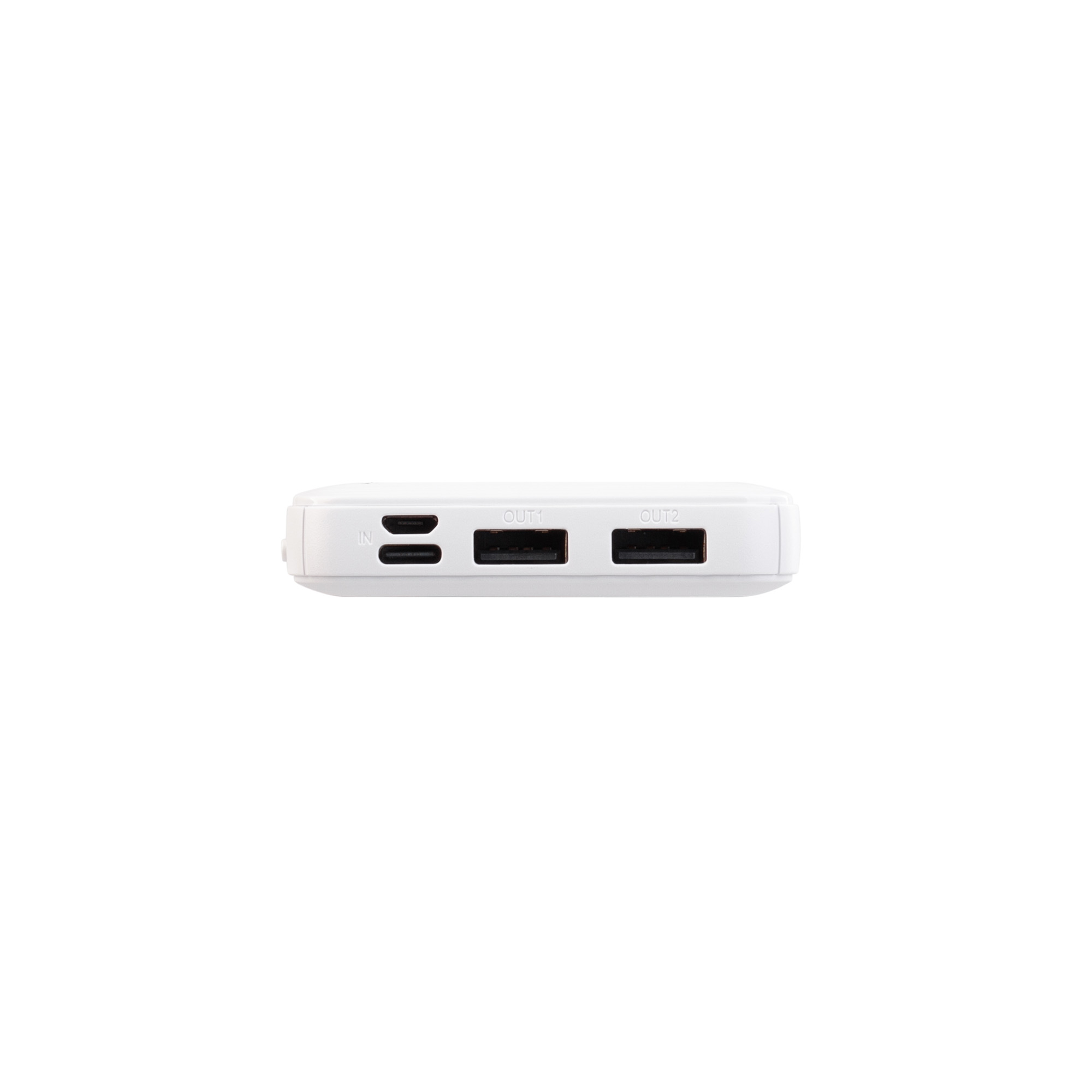 Зарядное устройство "Ten" 10000 mAh, цвет белый