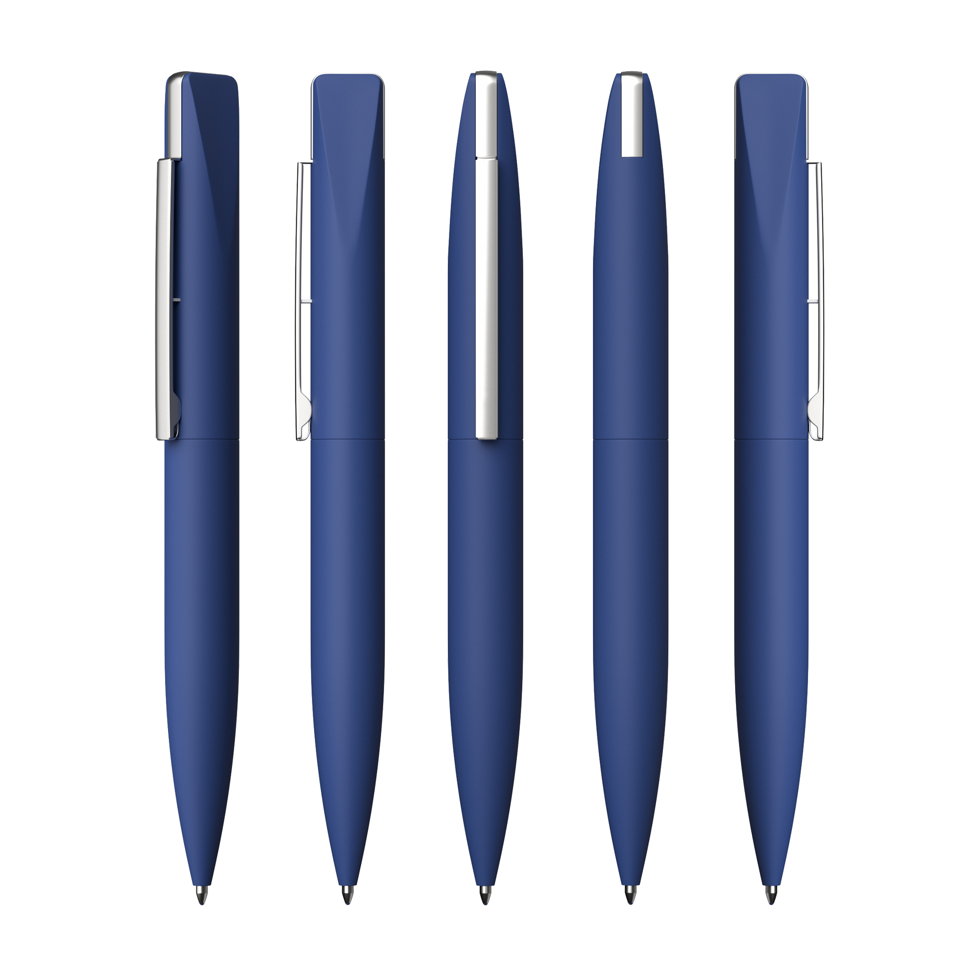 Ручка шариковая "Callisto" с флеш-картой 32Gb, покрытие soft touch, цвет темно-синий