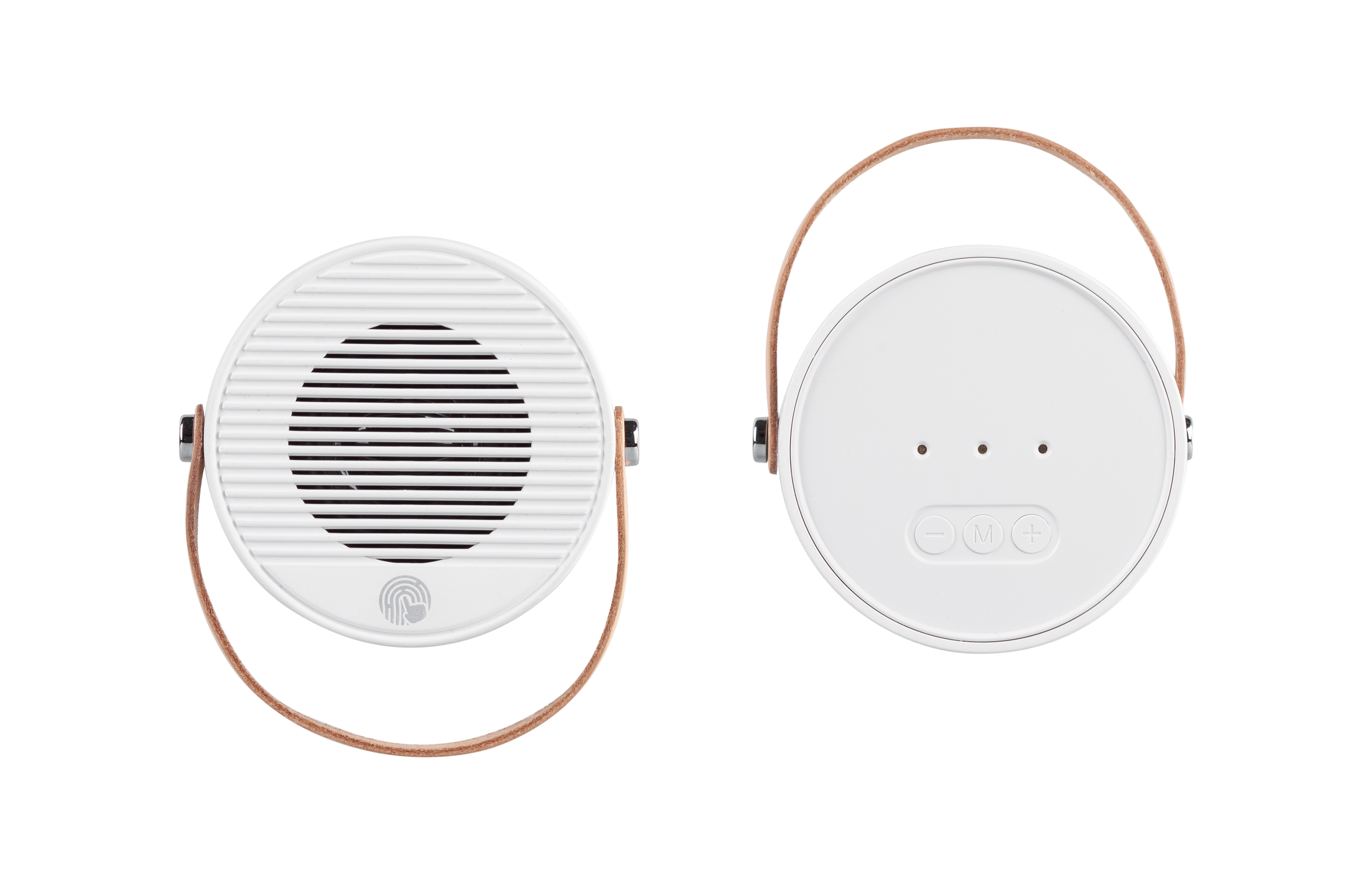 Настольная беспроводная (15W) зарядная станция "Smart Home" с bluetooth колонкой-лампой, цвет белый
