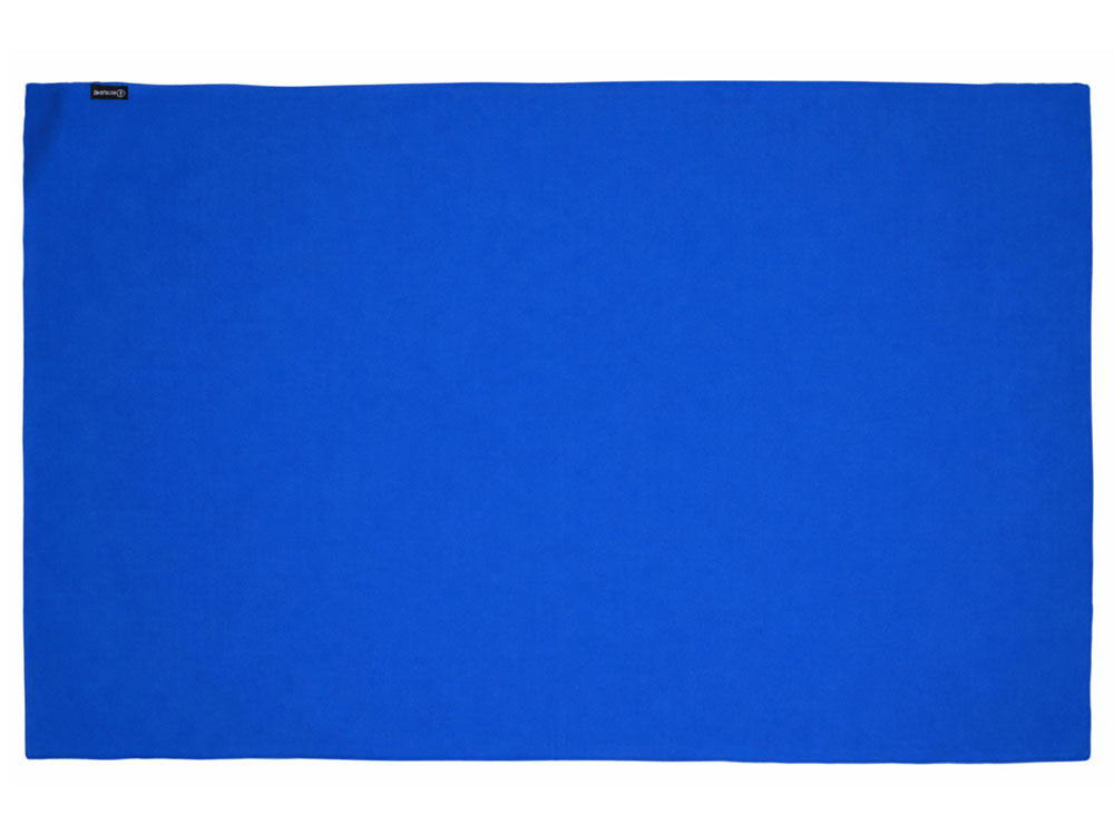 Легкое полотенце Gulpi  из микрофибры RPET с ремешком для складывания, 70*120 см, королевский синий