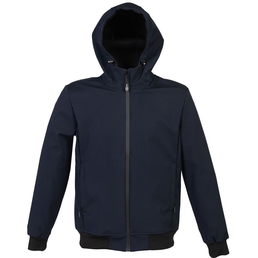 Куртка мужская "LONDON", тёмно-синий, 2XL, 94% полиэстер, 6% эластан,  300 г/м2