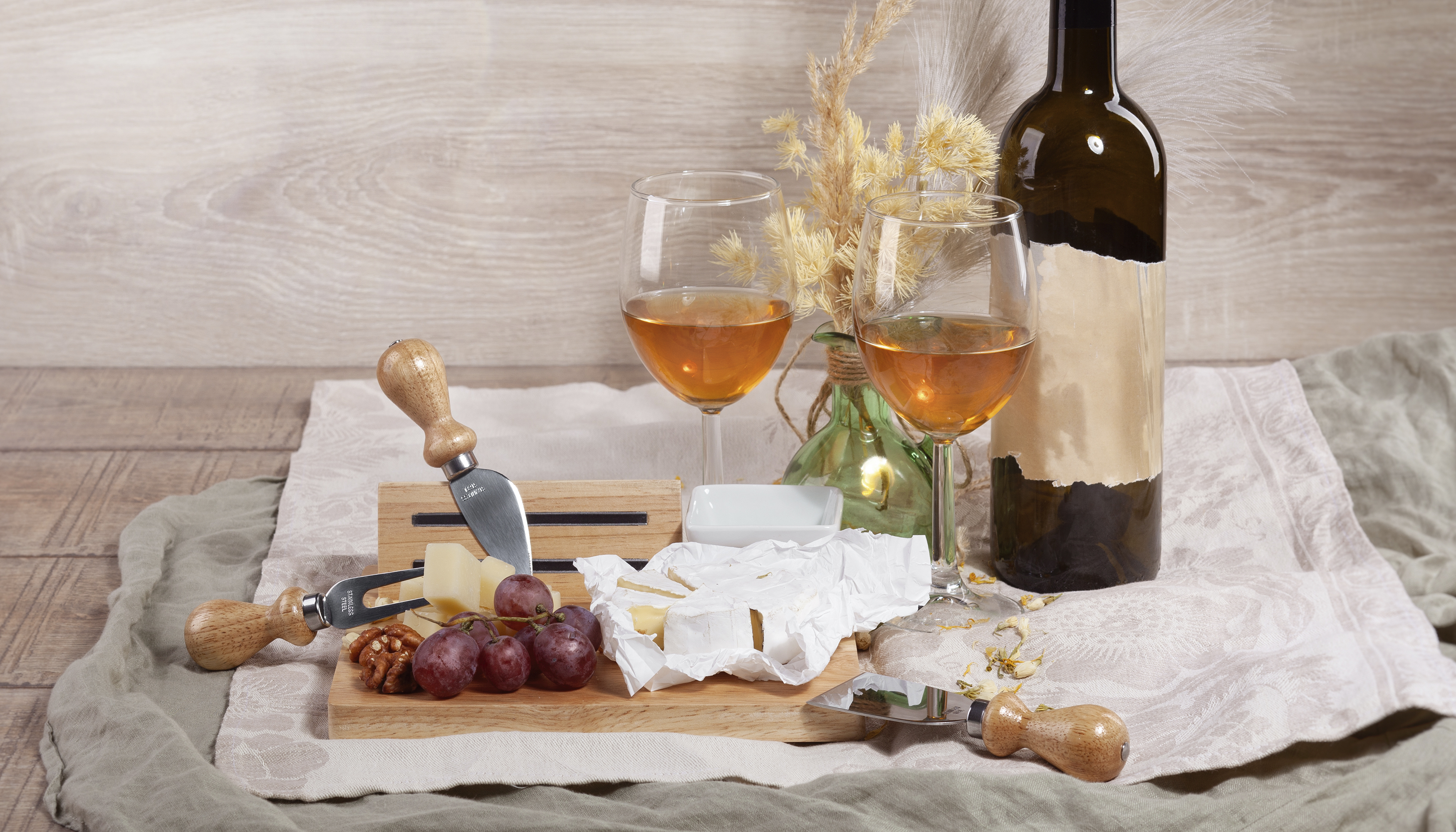 Набор для сыра "Cheese bar", цвет натуральный