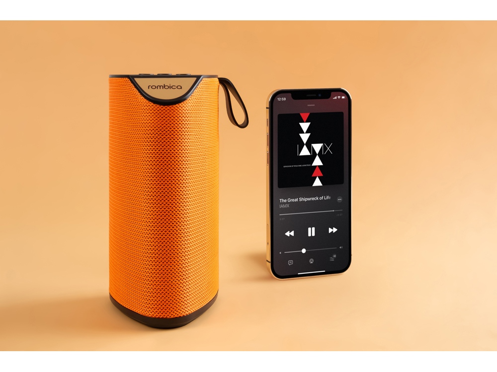 Портативная акустика Rombica mysound Tetria Orange, оранжевый