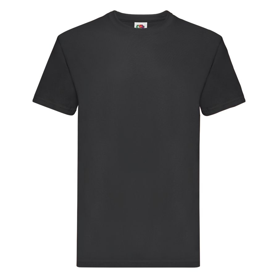Футболка мужская "Super Premium T", черный_2XL, 100% х/б, 205 г/м2