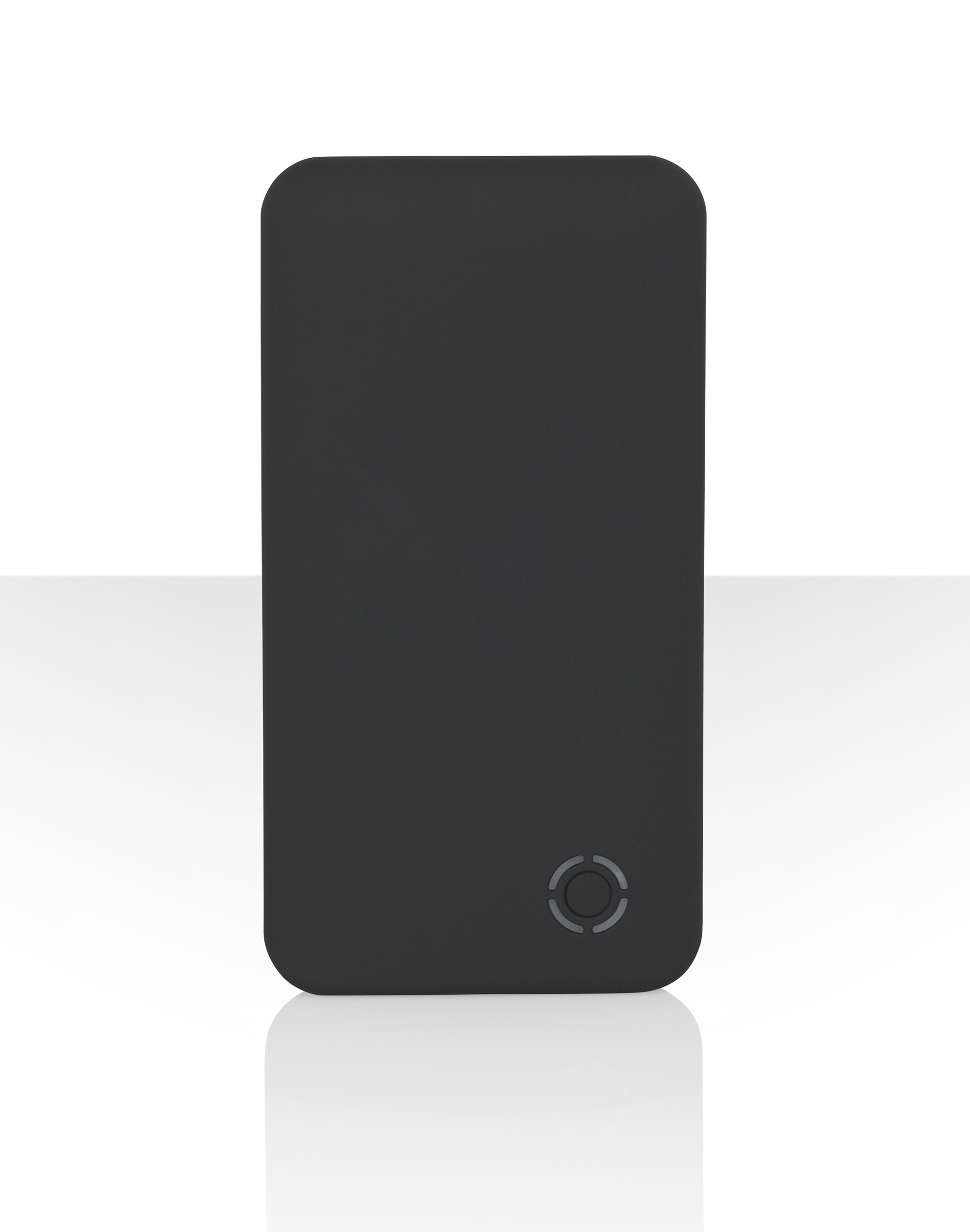 Беспроводное зарядное устройство "Fast SOFTTOUCH", 6000 mAh, цвет черный