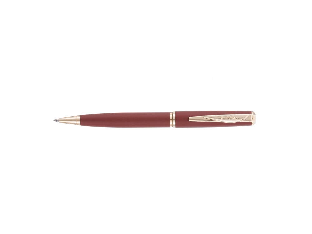 Ручка шариковая Pierre Cardin коллекция ГАММА КЛАССИКА (GAMME CLASSIC). Корпус - латунь. Цвет - терракотовый. Упаковка Е