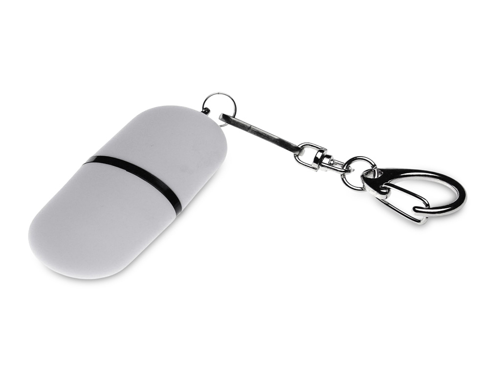 USB 3.0- флешка Goutte Soft-touch на 256 Гб каплевидной формы