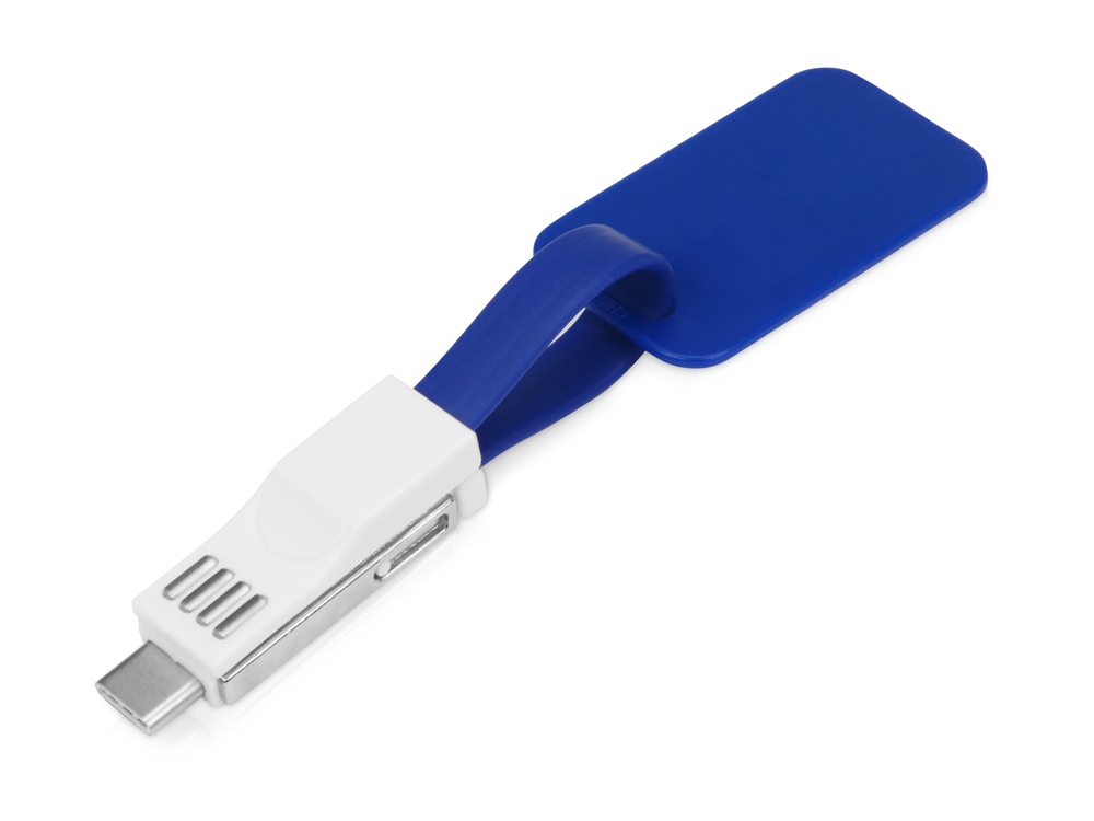 Зарядный кабель 3-в-1 Charge-it, синий