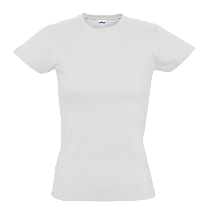 Футболка"Fancy" - 140 г/м2, 100% хлопок, белый_L