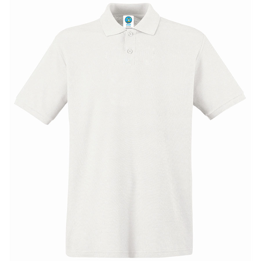 Поло "Apollo", белый_3XL,  100% х/б, 180 г/м2