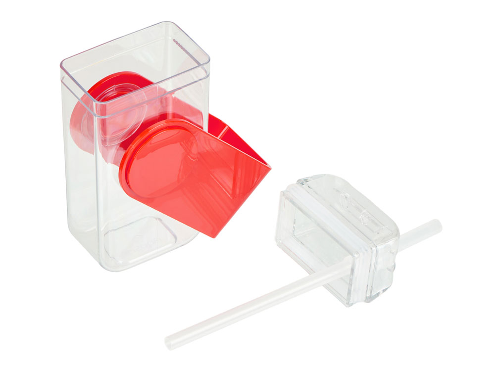 Бутылка для воды JUICY DRINK BOX, красный