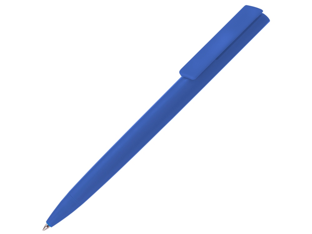 Ручка пластиковая шариковая Taper Solid, матовый синий