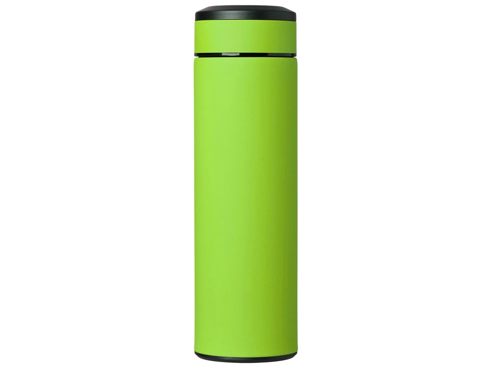 Вакуумный термос Vacuum Flask C1, soft touch, 420мл, зеленое яблоко