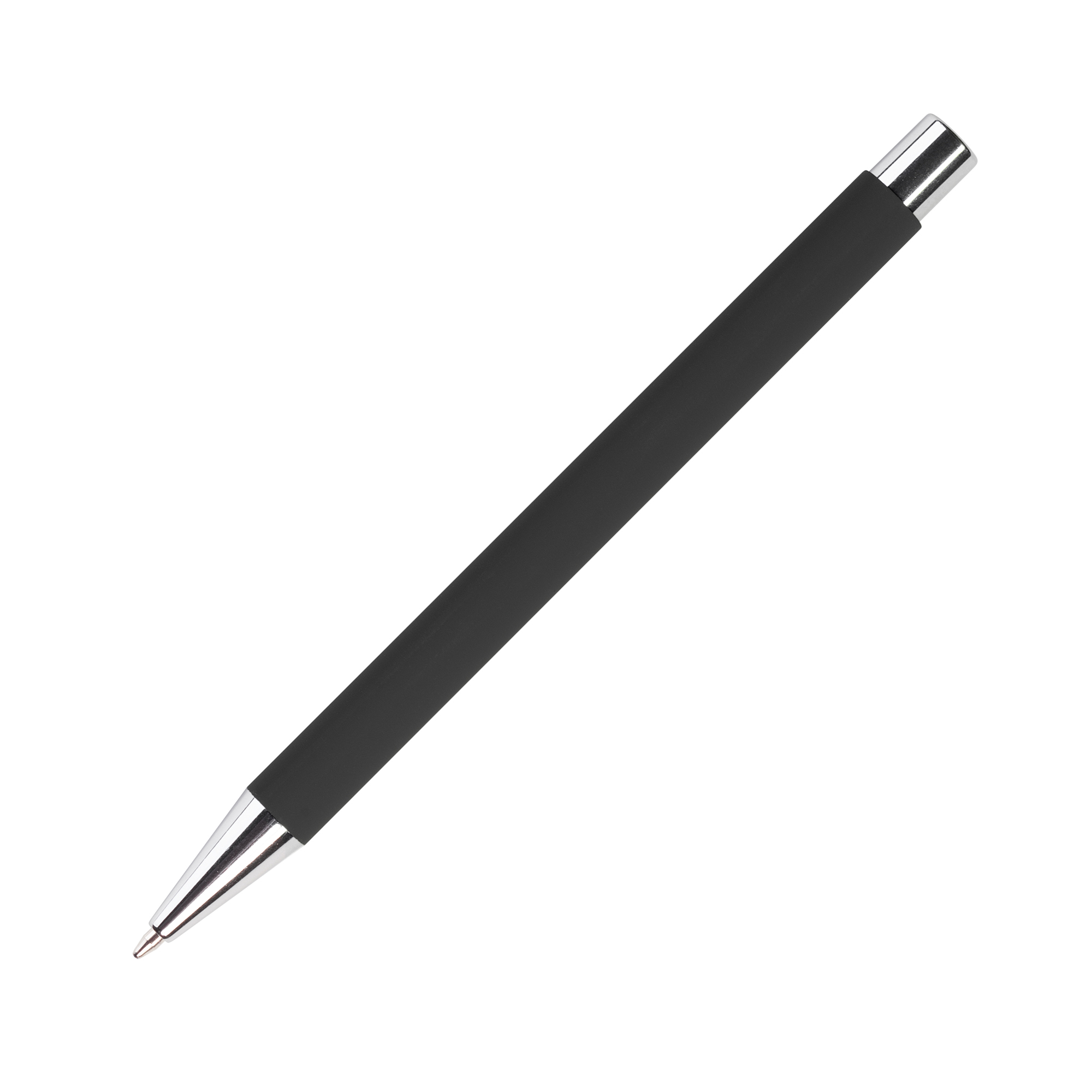 Ручка шариковая "Aurora", покрытие soft touch, цвет черный