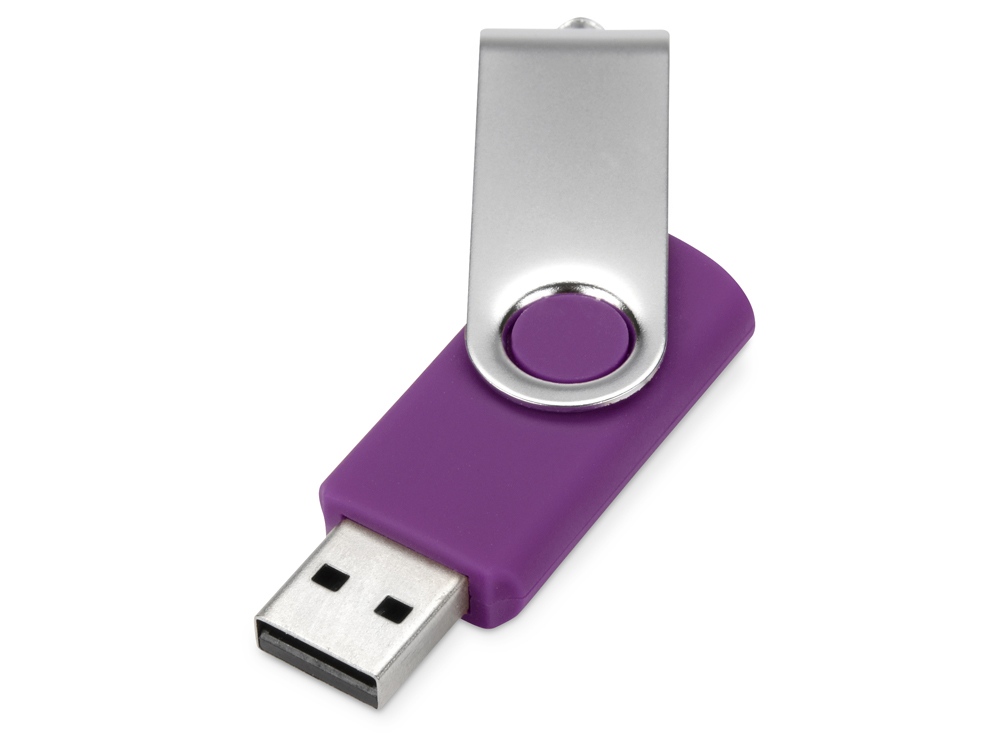 Флеш-карта USB 2.0 16 ГБ Квебек, фиолетовый