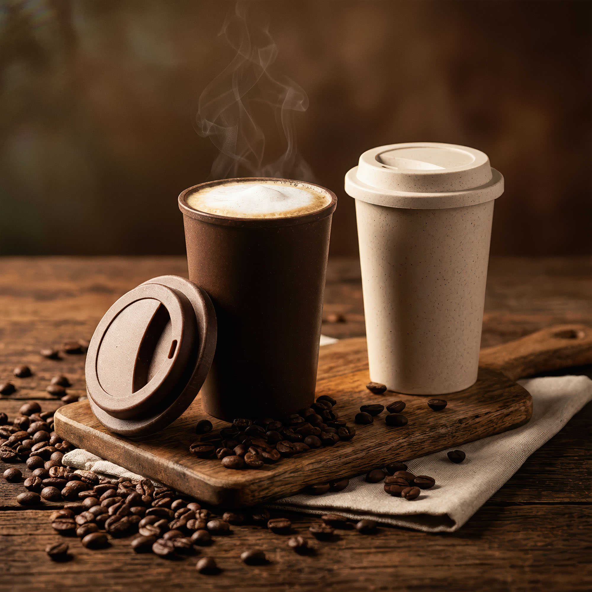 Стакан "Natural coffee" 450 мл, цвет коричневый