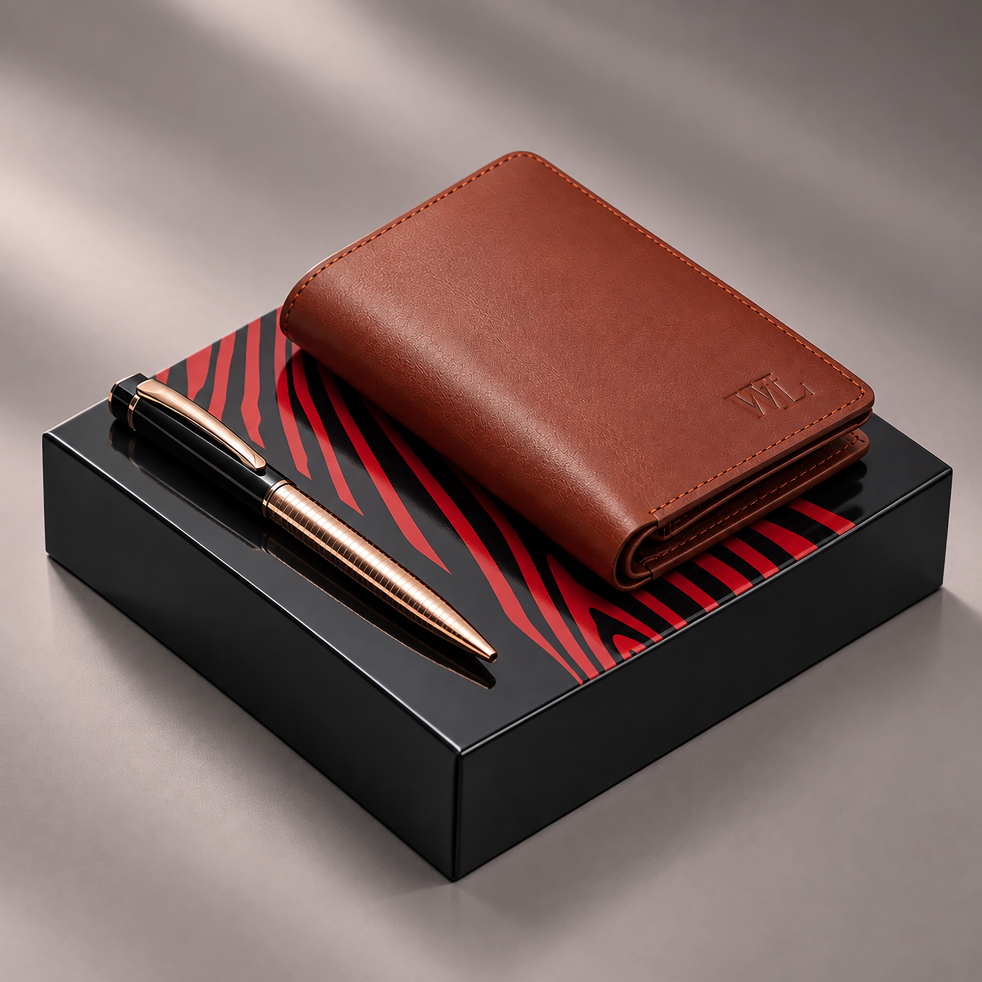 Набор William Lloyd : портмоне, ручка шариковая