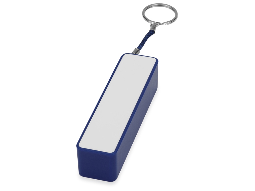 Портативное зарядное устройство Сатурн, 2200 mAh, синий, синий, белый
