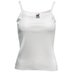 Майка "Lady-fit Strap T", белый_L, 100% х/б, 210 г/м2