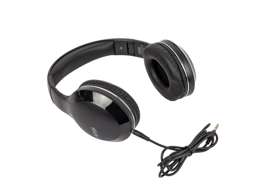 HIPER Наушники накладные WIRED CASUAL BLACK HTW-OV1, черный