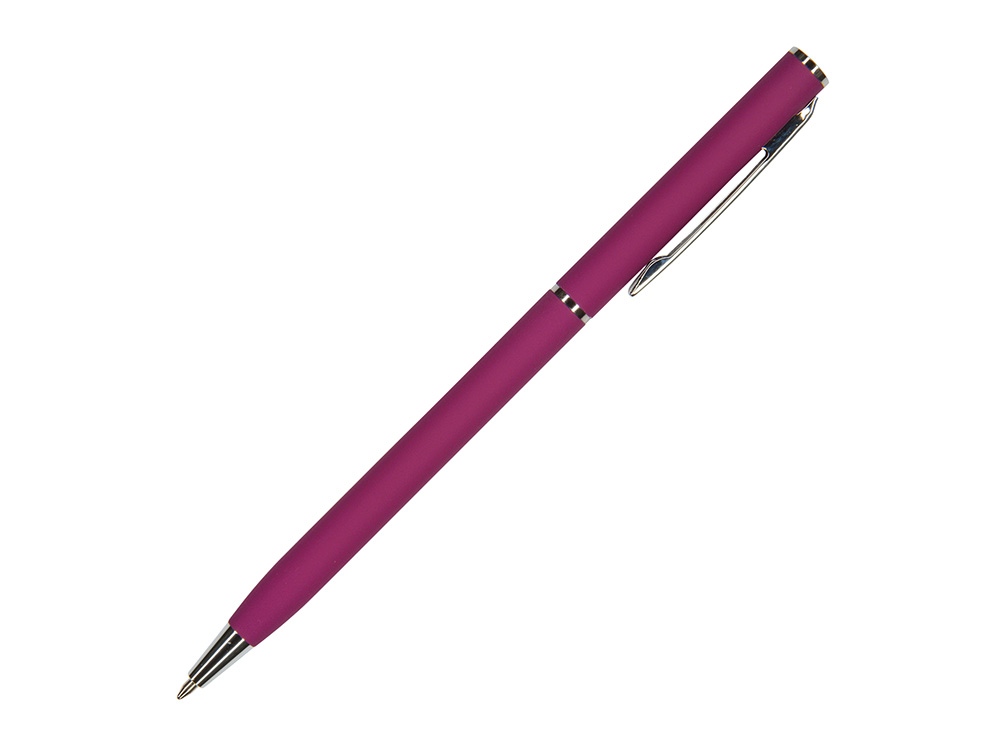 Ручка шариковая автоматическая BrunoVisconti® PALERMO цвет корпуса бордовый, soft-touch, 0.7 мм