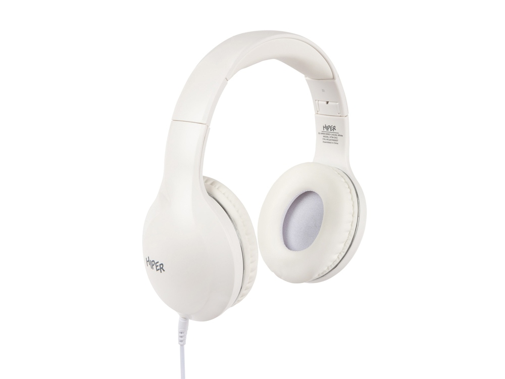 HIPER Наушники накладные WIRED CASUAL WHITE HTW-OV2, белый