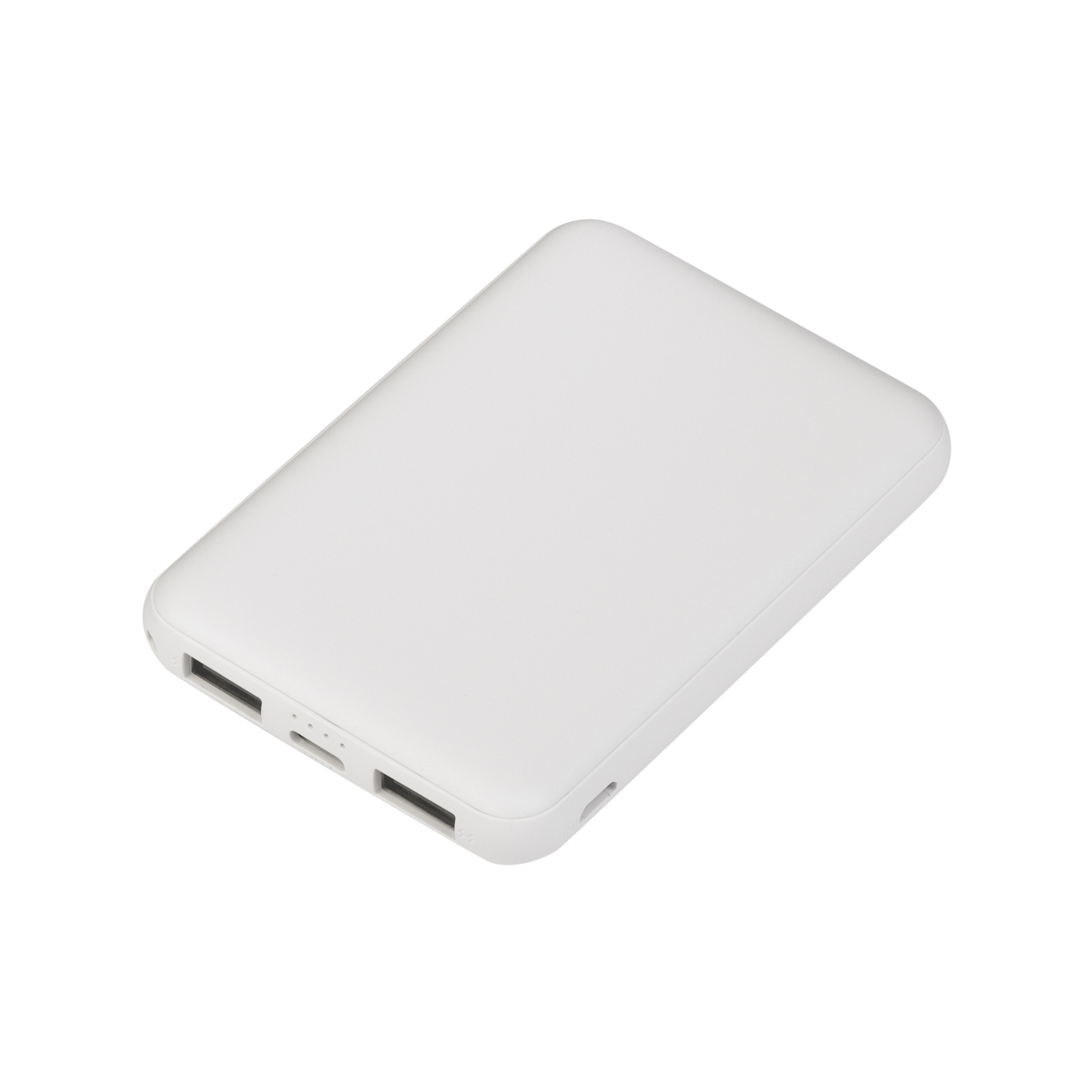 Зарядное устройство "Compact", 5000 mAh, белый, цвет белый