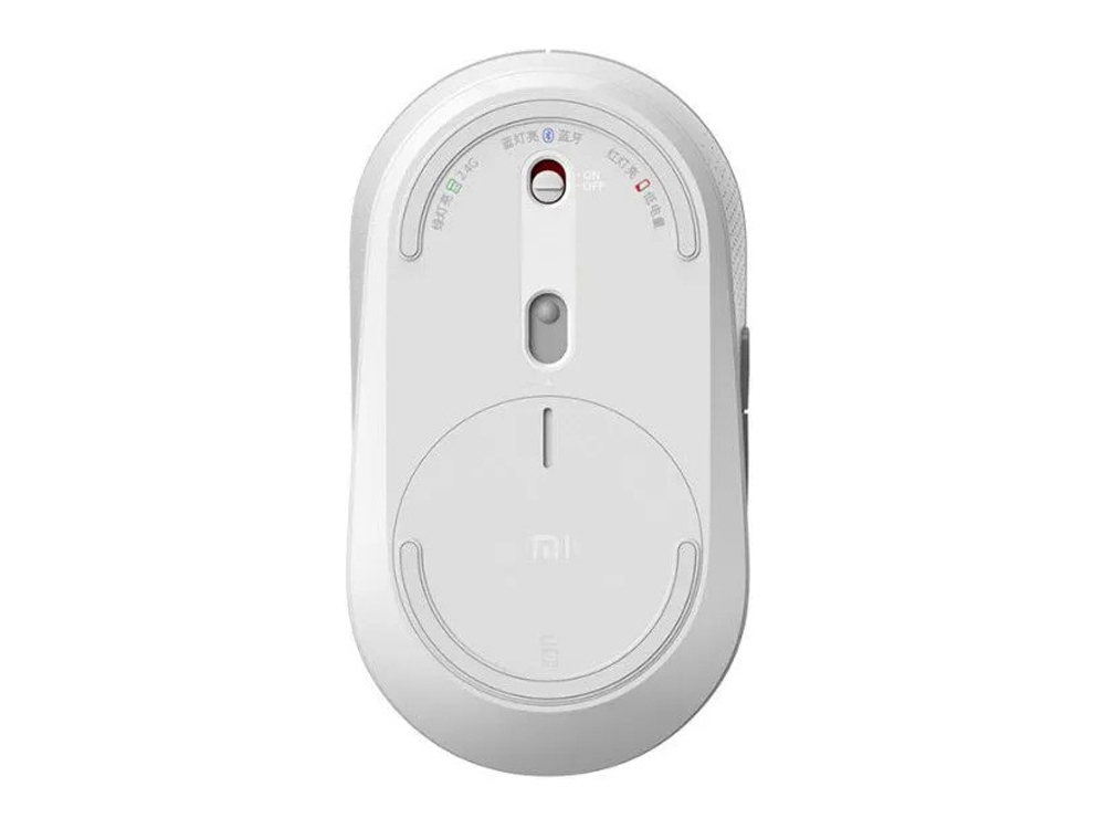 Мышь беспроводная Mi Dual Mode Wireless Mouse Silent Edition White WXSMSBMW02 (HLK4040GL), белый
