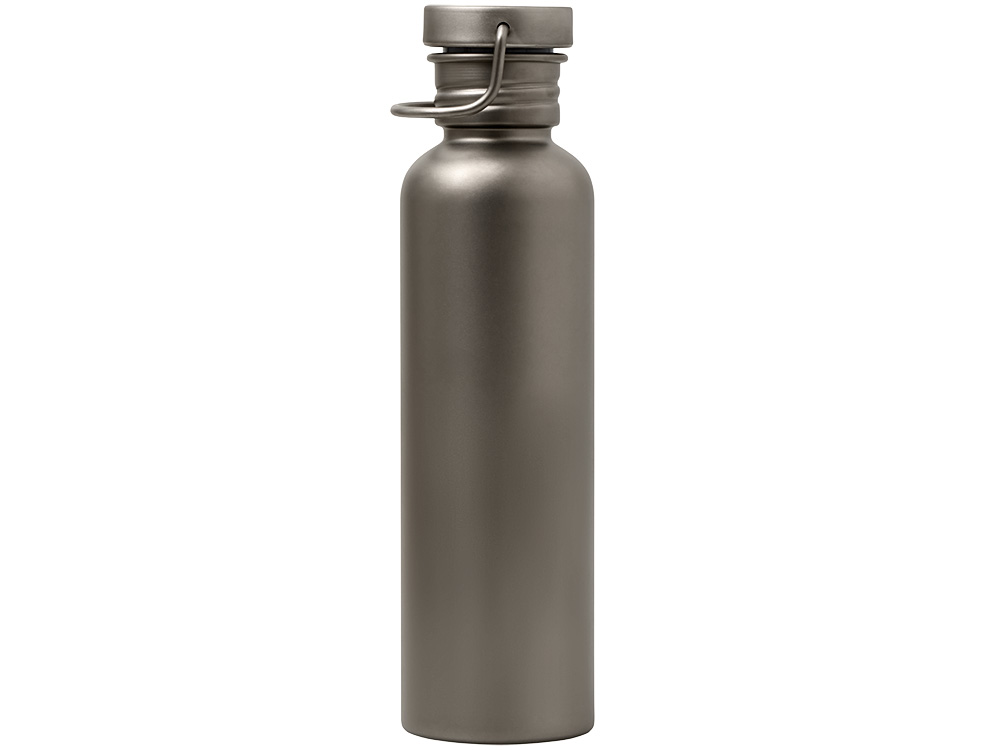 Бутылка для воды из титана Titan, 750ml, темно-серый