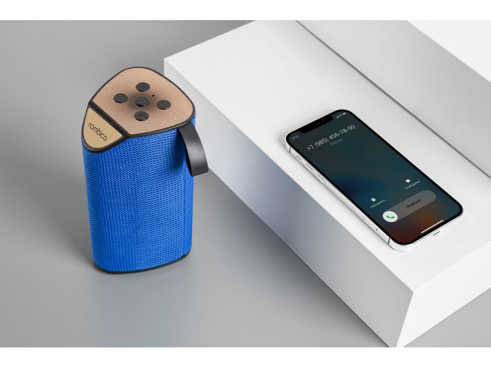Портативная акустика Rombica mysound Tetria Blue, синий