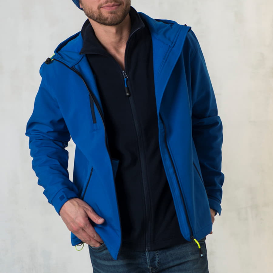Куртка Innsbruck Man, ярко-синий, 96% п/э, 4% эластан