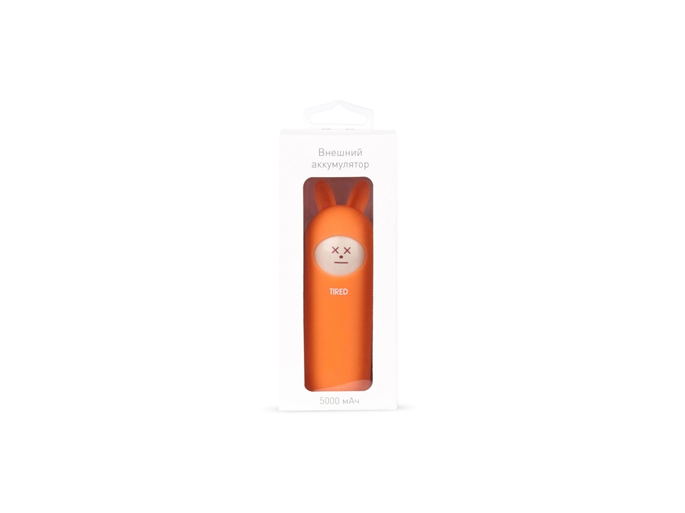 Внешний аккумулятор Rombica NEO Rabbit Tired, оранжевый