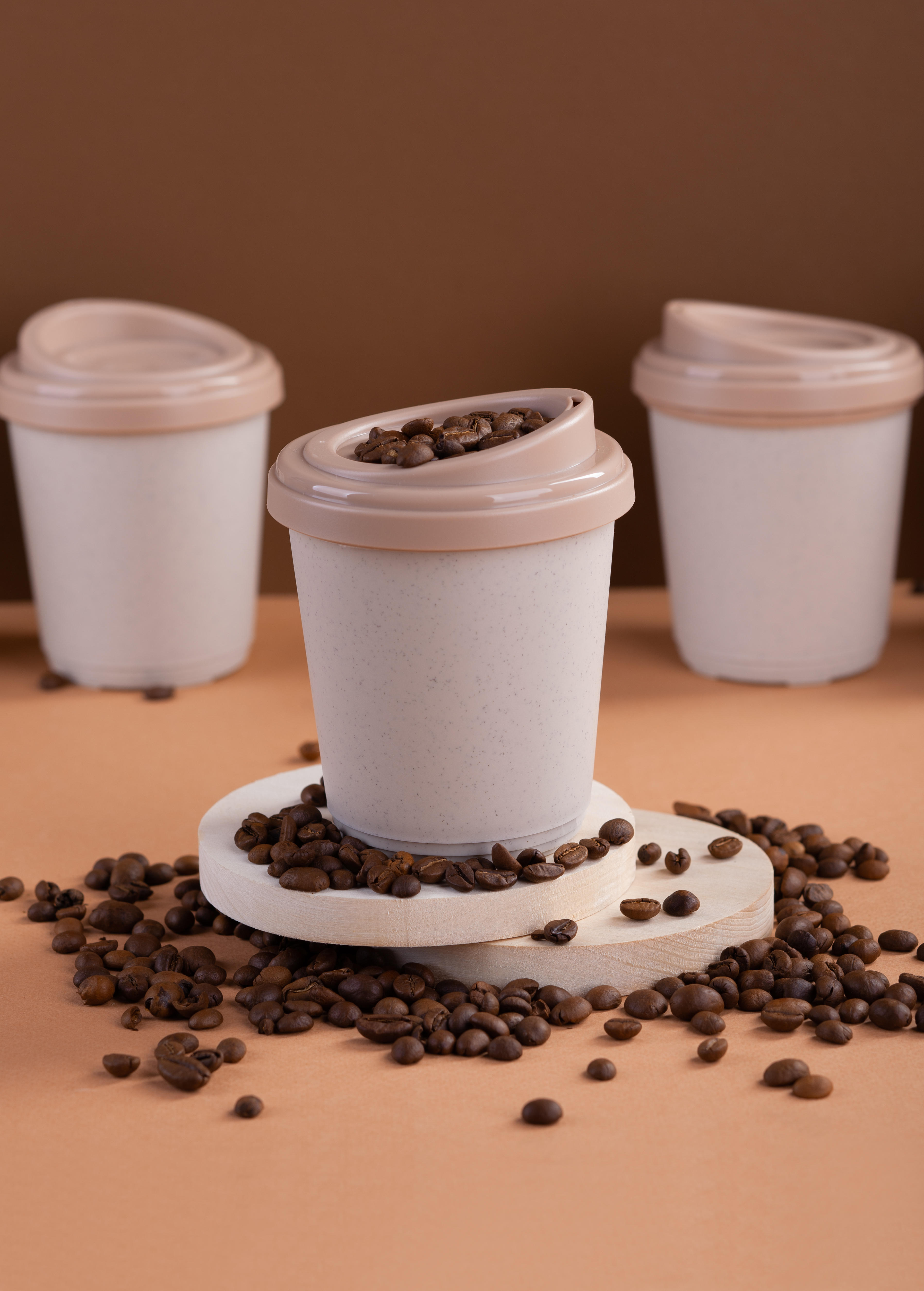 Стакан "Cappuccino" 300 мл, цвет натуральный