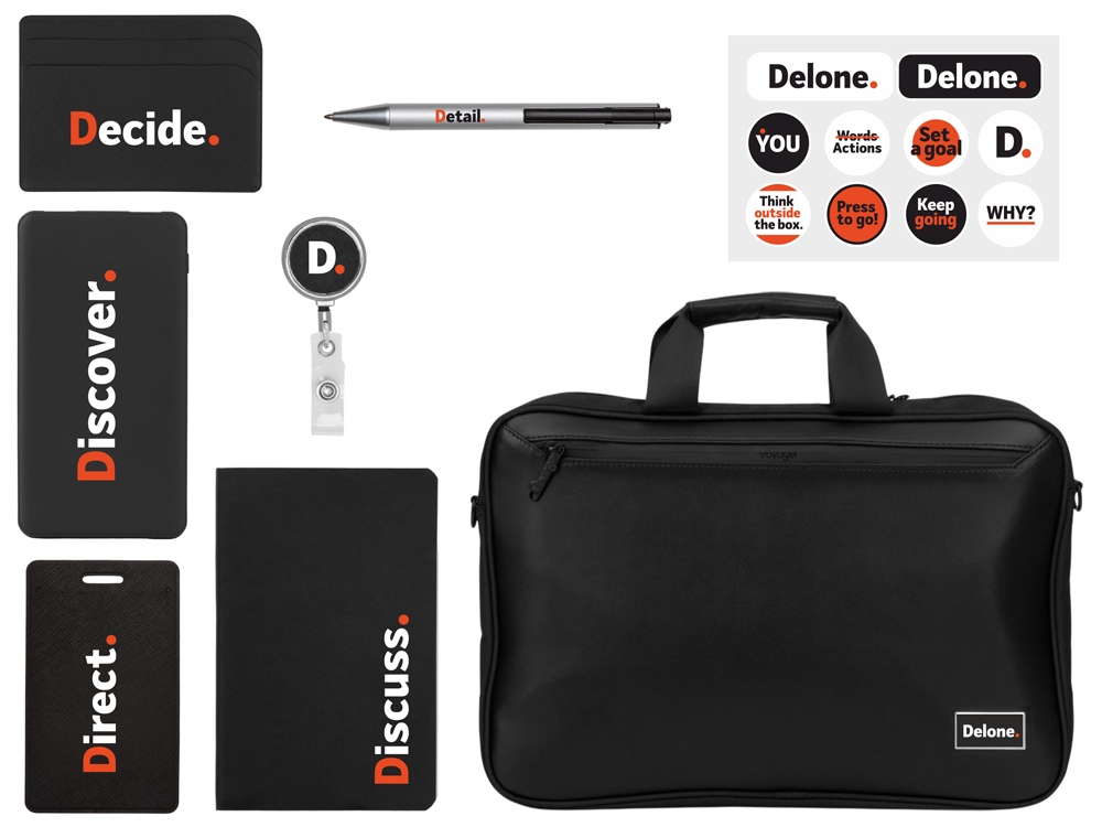 Welcome pack Swift start, черный с нанесением