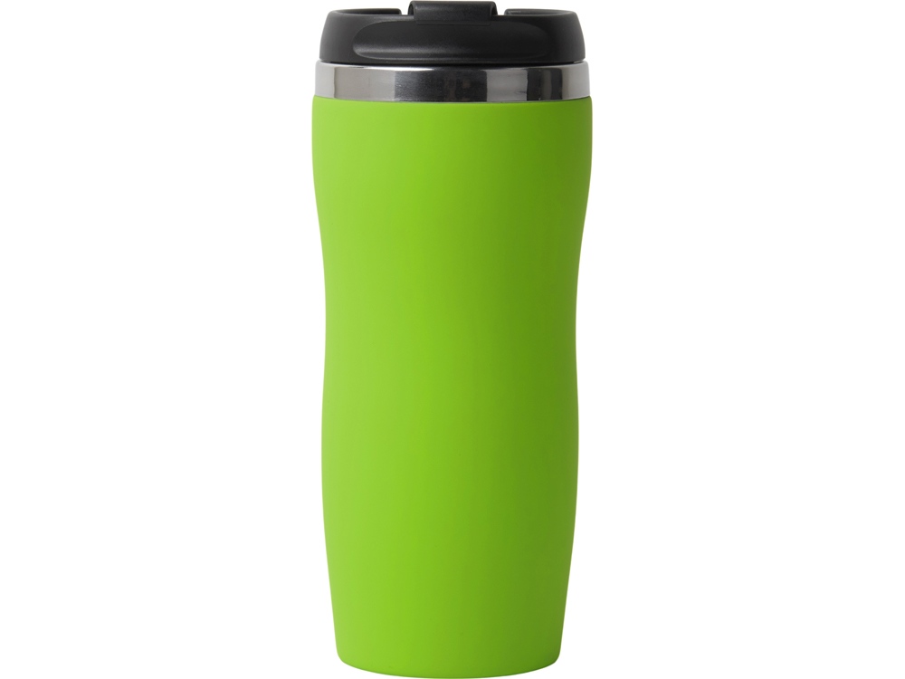 Термокружка Double wall mug C1, soft touch, 350 мл, зеленое яблоко