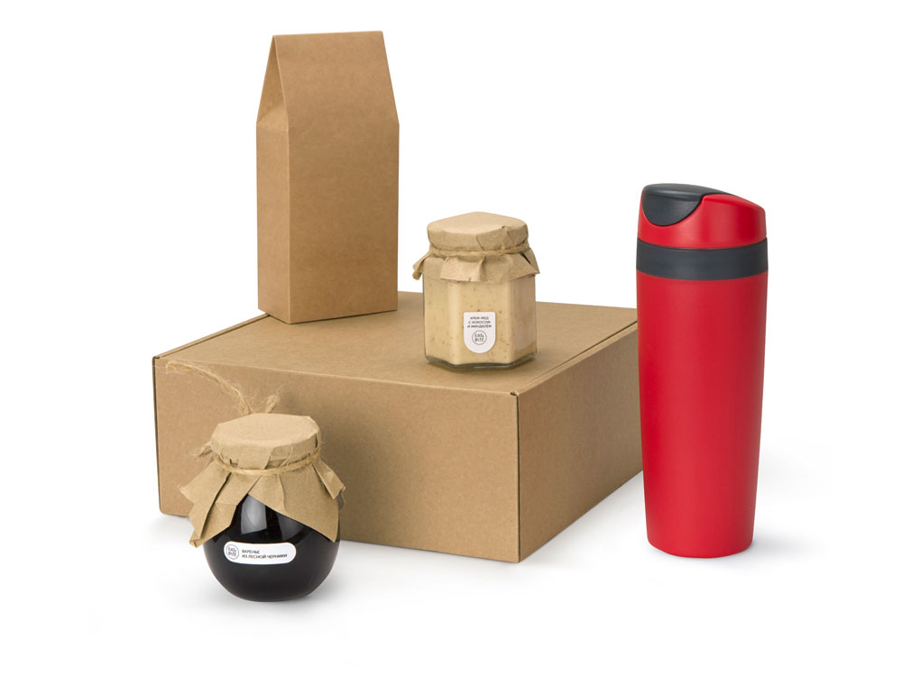 Подарочный набор Tea Cup Superior Honey, красный, коричневый, красный