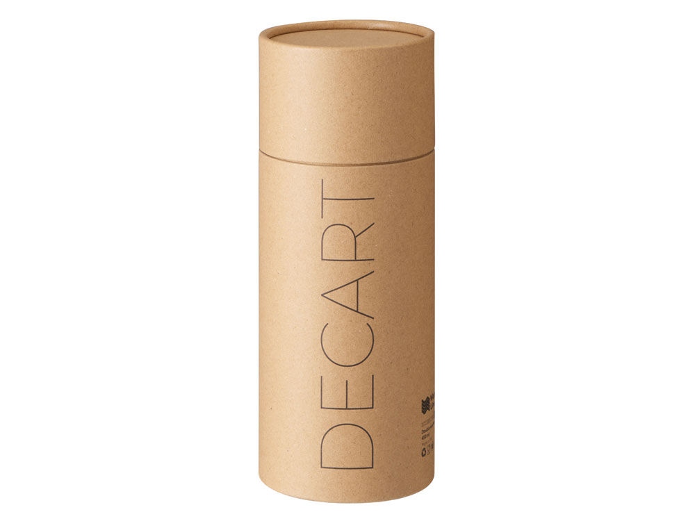 Термокружка Decart, тубус, черный